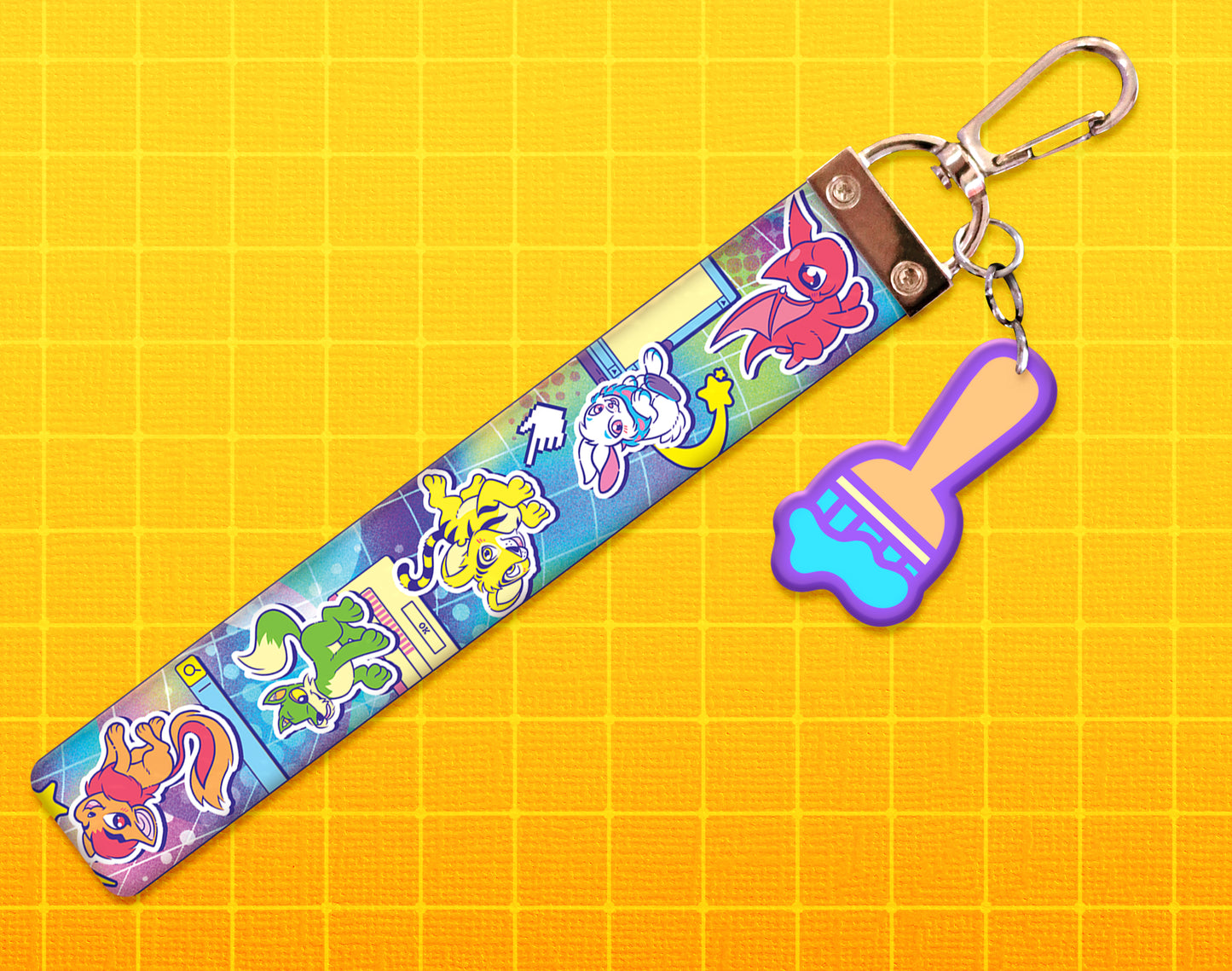 Neopet Netizens Lanyard Wristlet