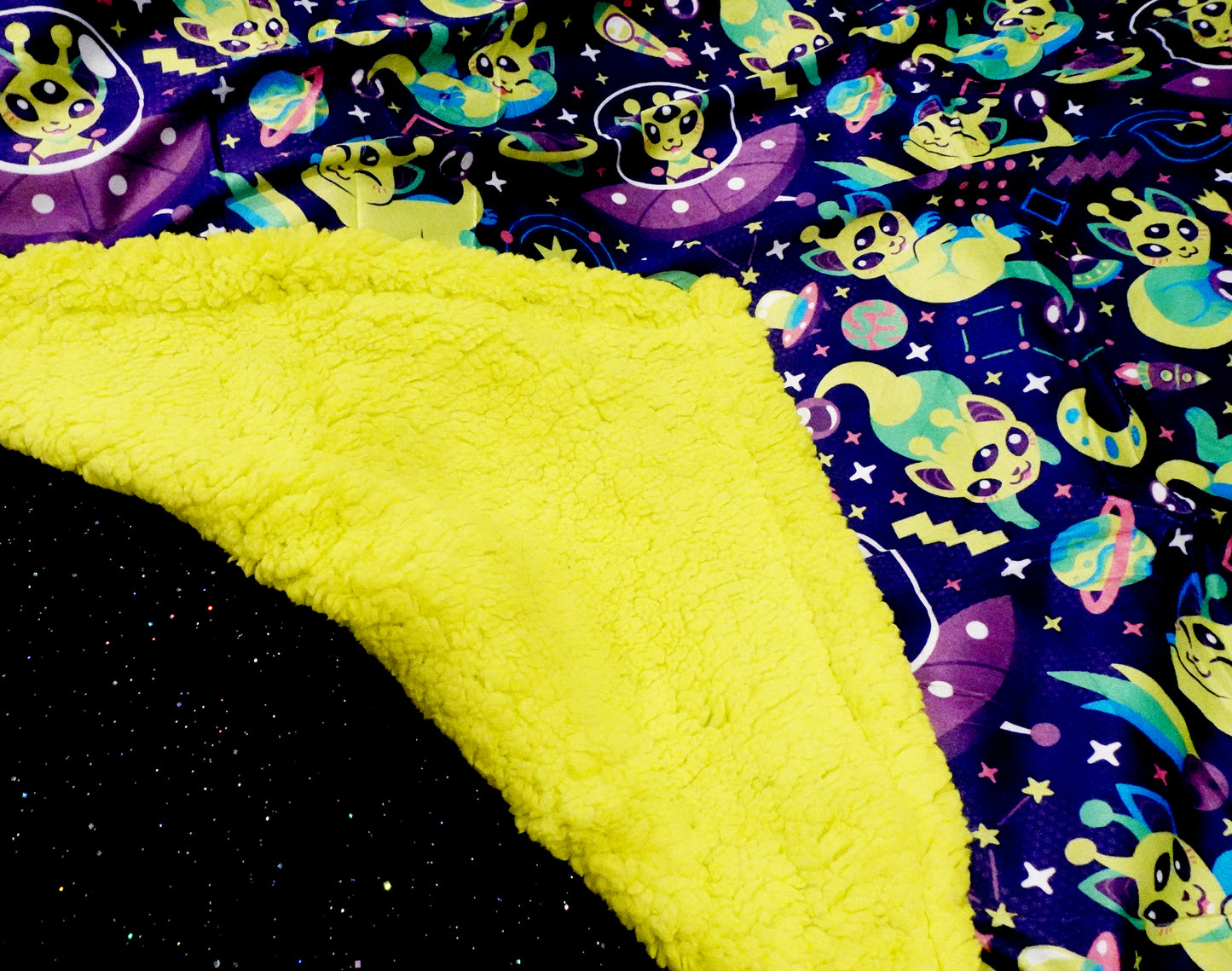 Alien Cat Blanket
