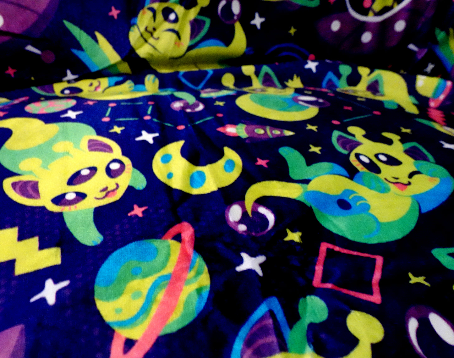 Alien Cat Blanket