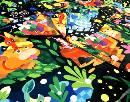 Pikmin Garden Button Up Shirt