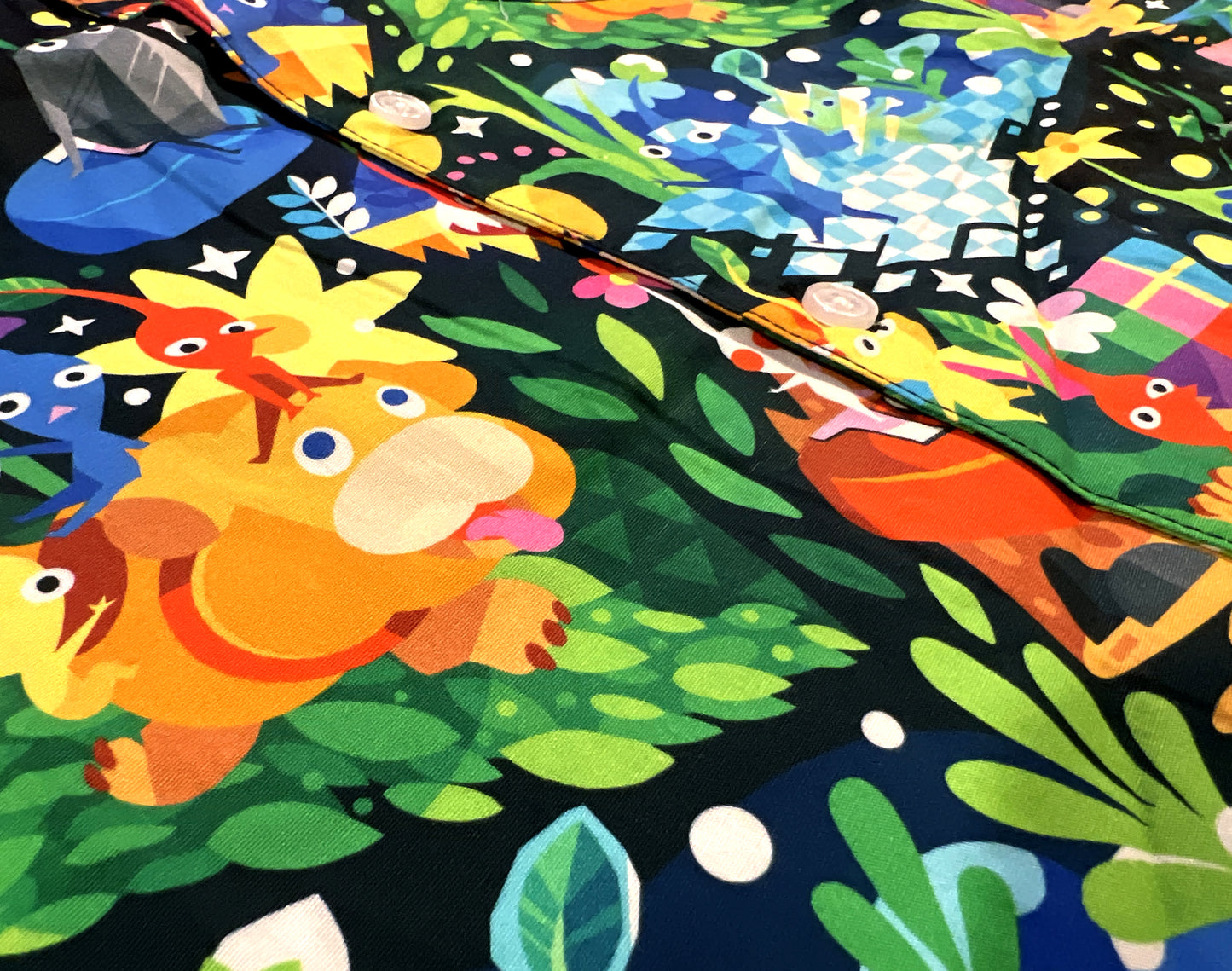 Pikmin Garden Button Up Shirt