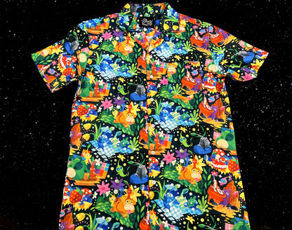 Pikmin Garden Button Up Shirt