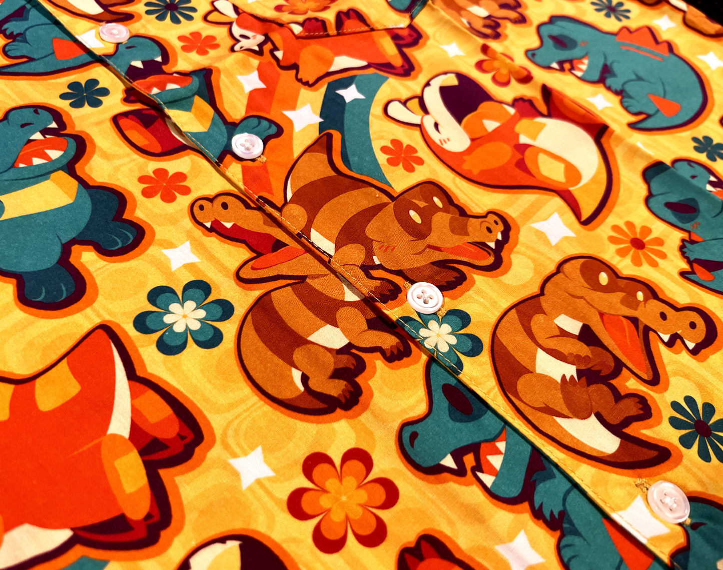 Crocodile Rock Button Up Shirt