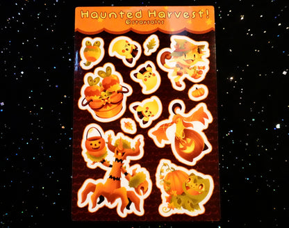 Haunted Harvest Sticker Sheet