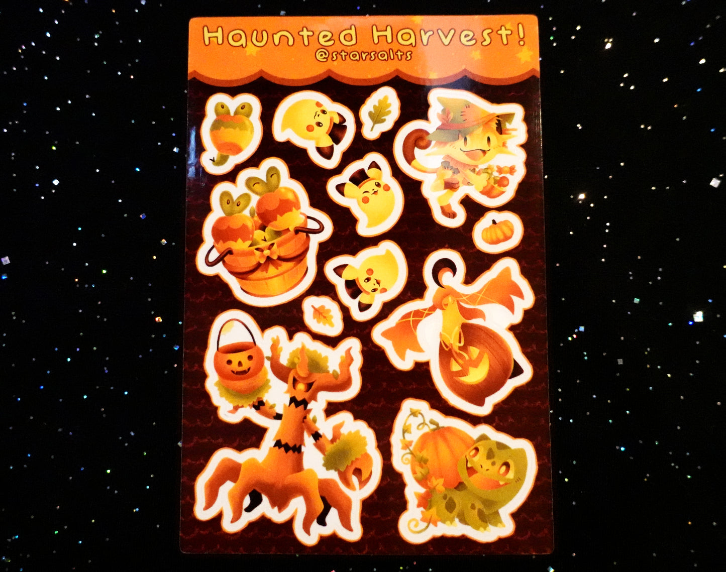 Haunted Harvest Sticker Sheet