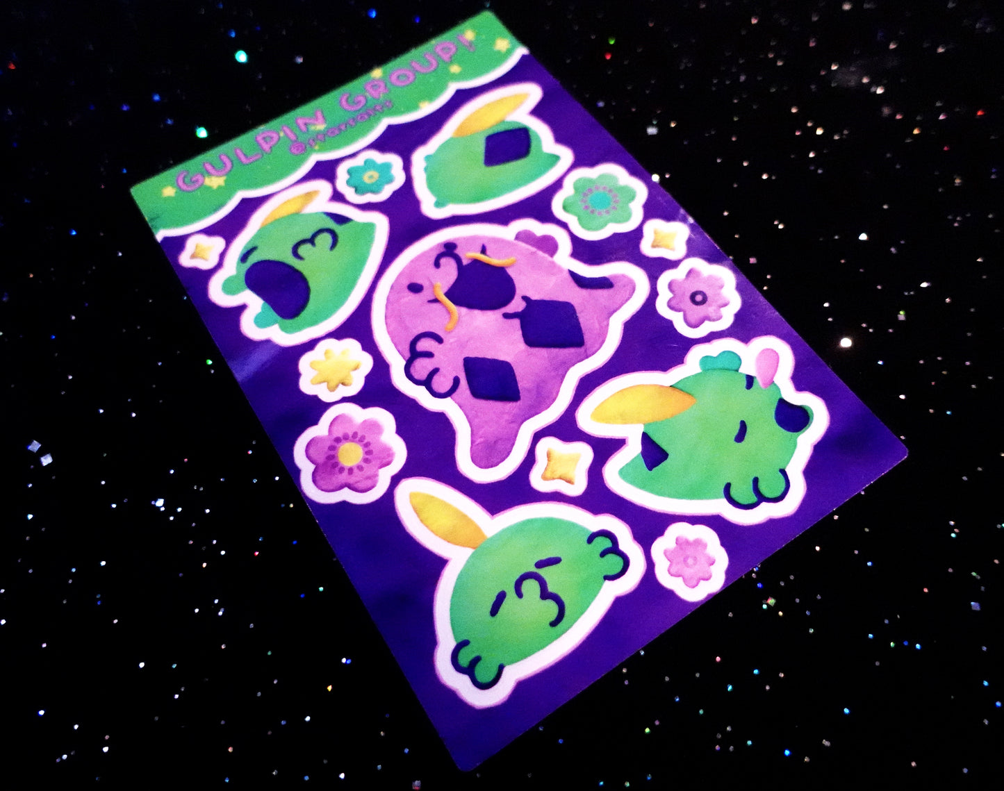 Gulpin Group Sticker Sheet