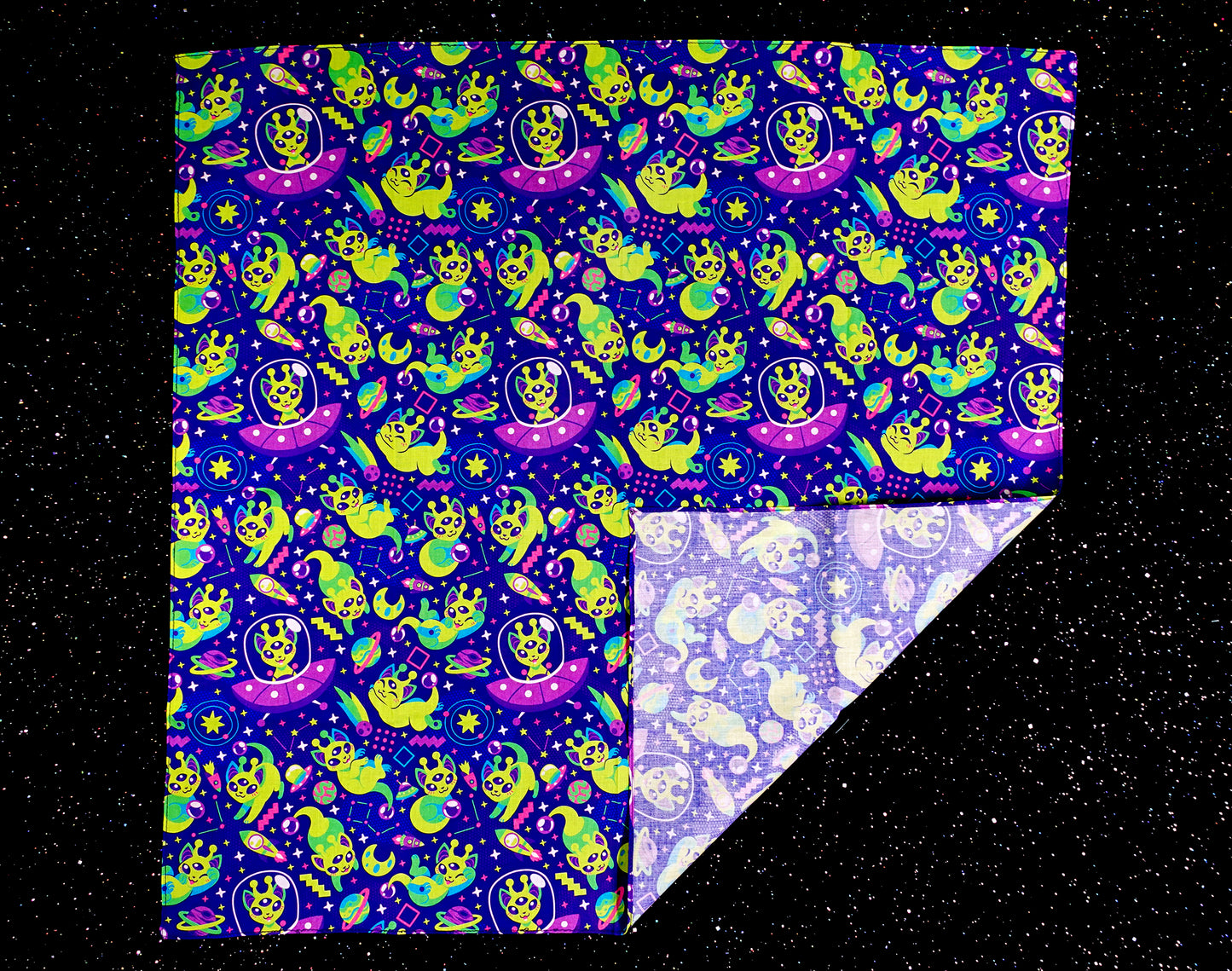 Alien Cat Bandana