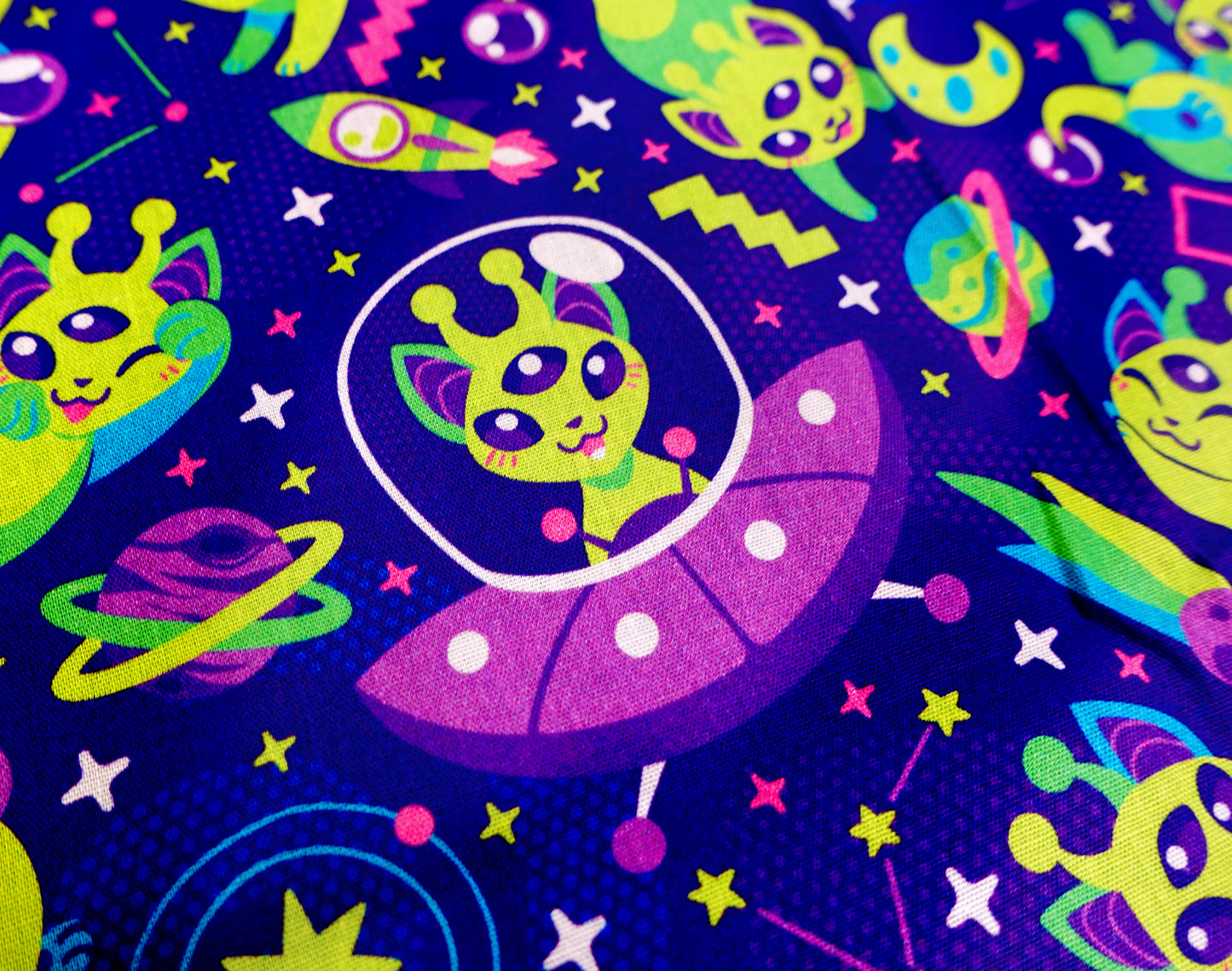 Alien Cat Bandana