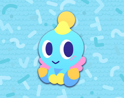 Baby Chao Dyed Enamel Pin