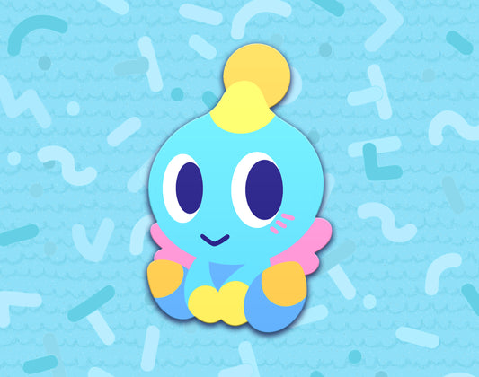 Baby Chao Dyed Enamel Pin
