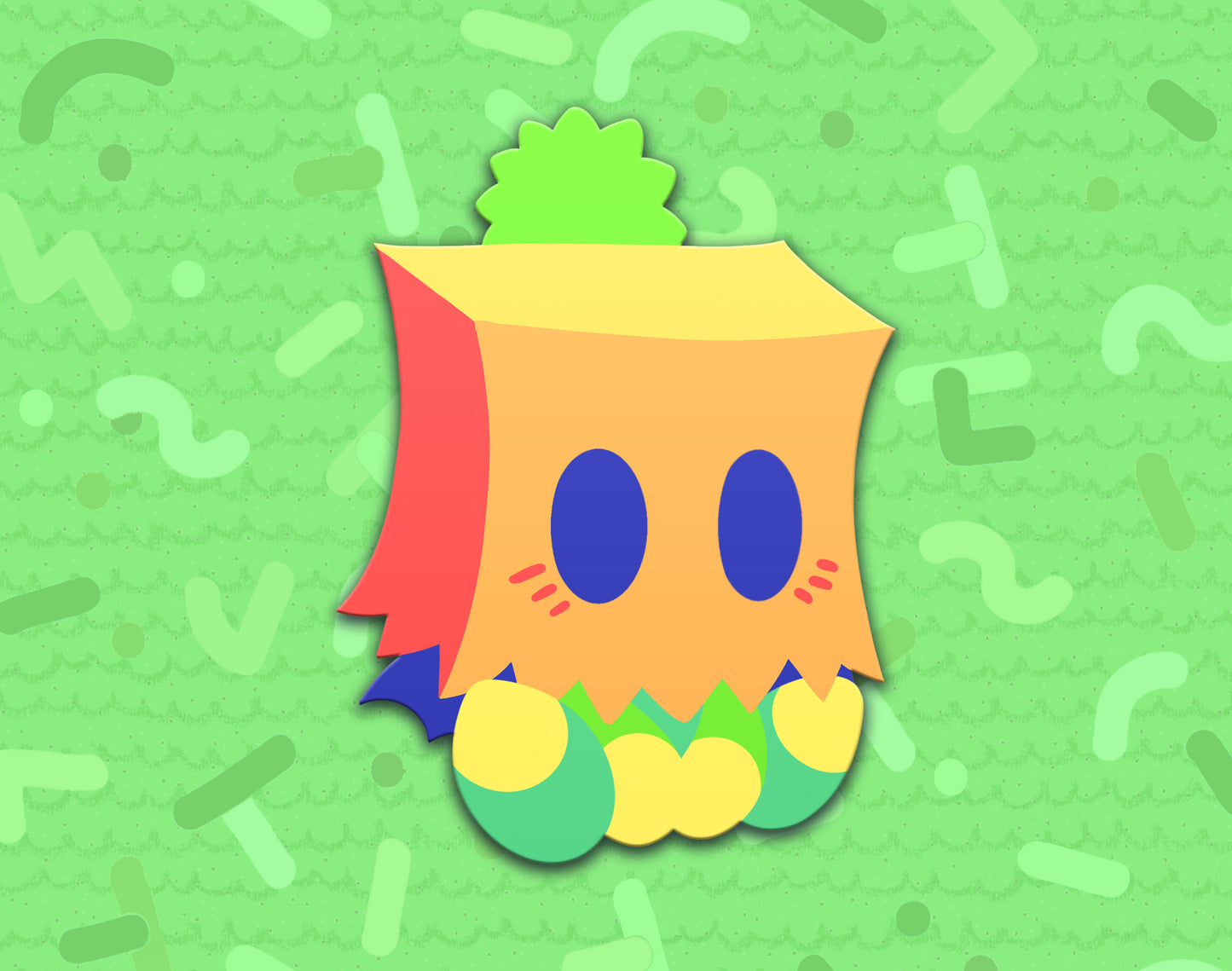 Bag Chao Dyed Enamel Pin