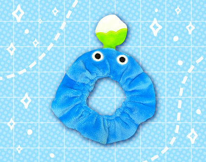 Blue Pikmin Plush Scrunchie