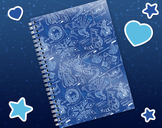 Paradox Blueprints Reusable Sticker Book