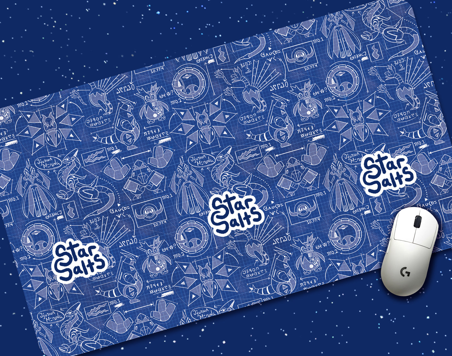 Paradox Blueprints Jumbo Desk Mat