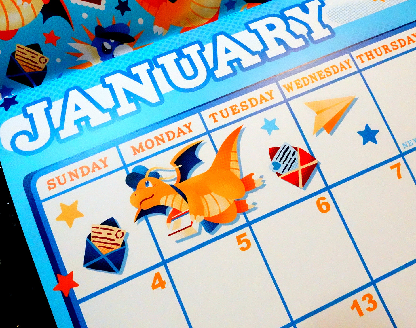 StarSalts 2026 Wall Calendar
