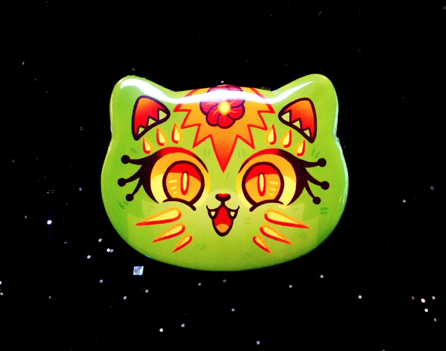 Creature Feature Cat Buttons