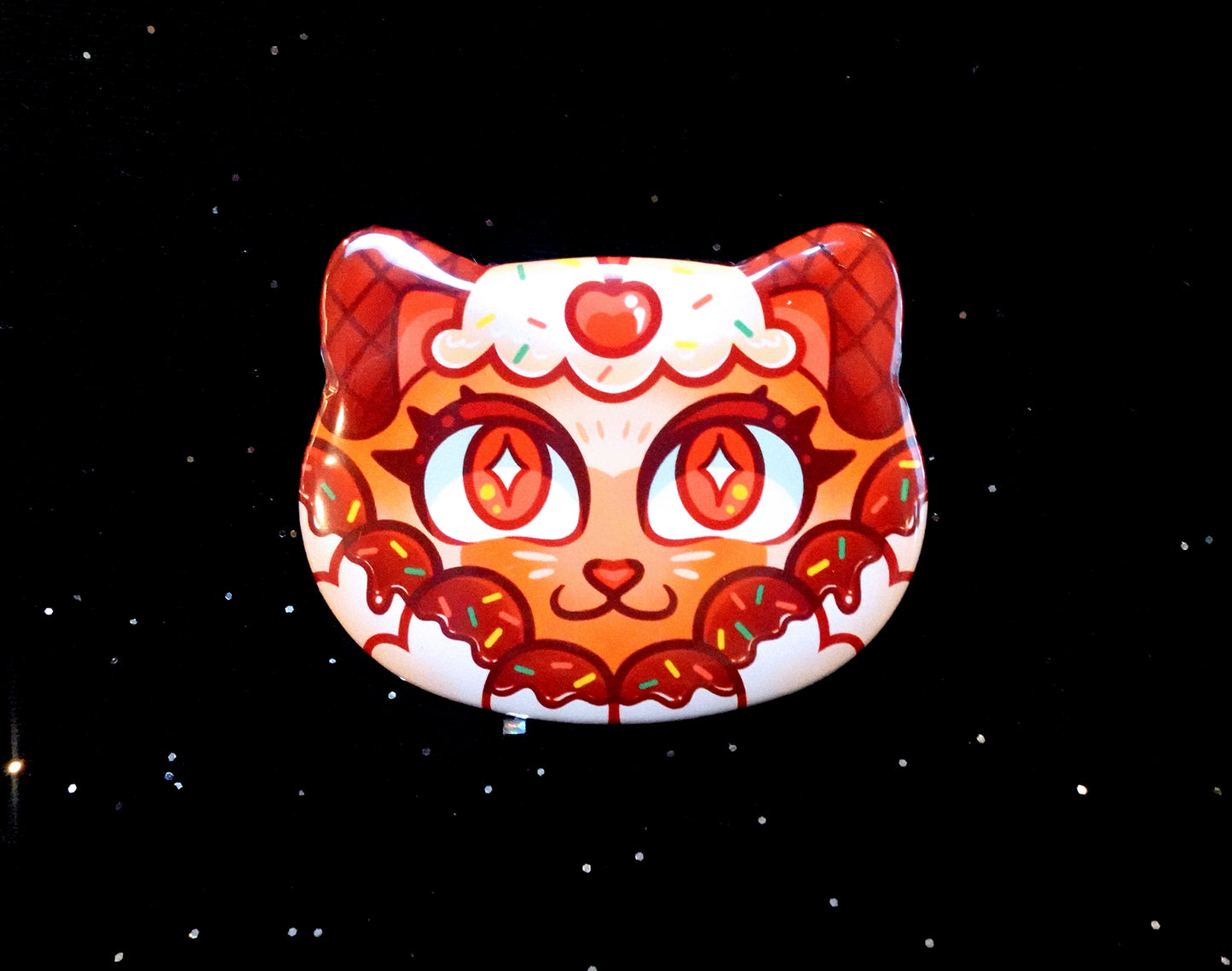 Creature Feature Cat Buttons