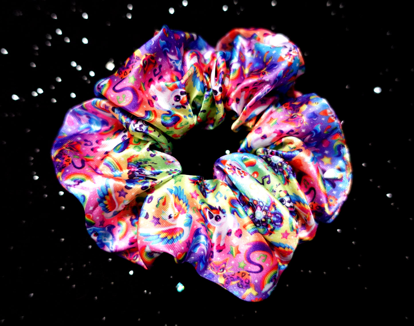 Rainbow Vibes Scrunchie