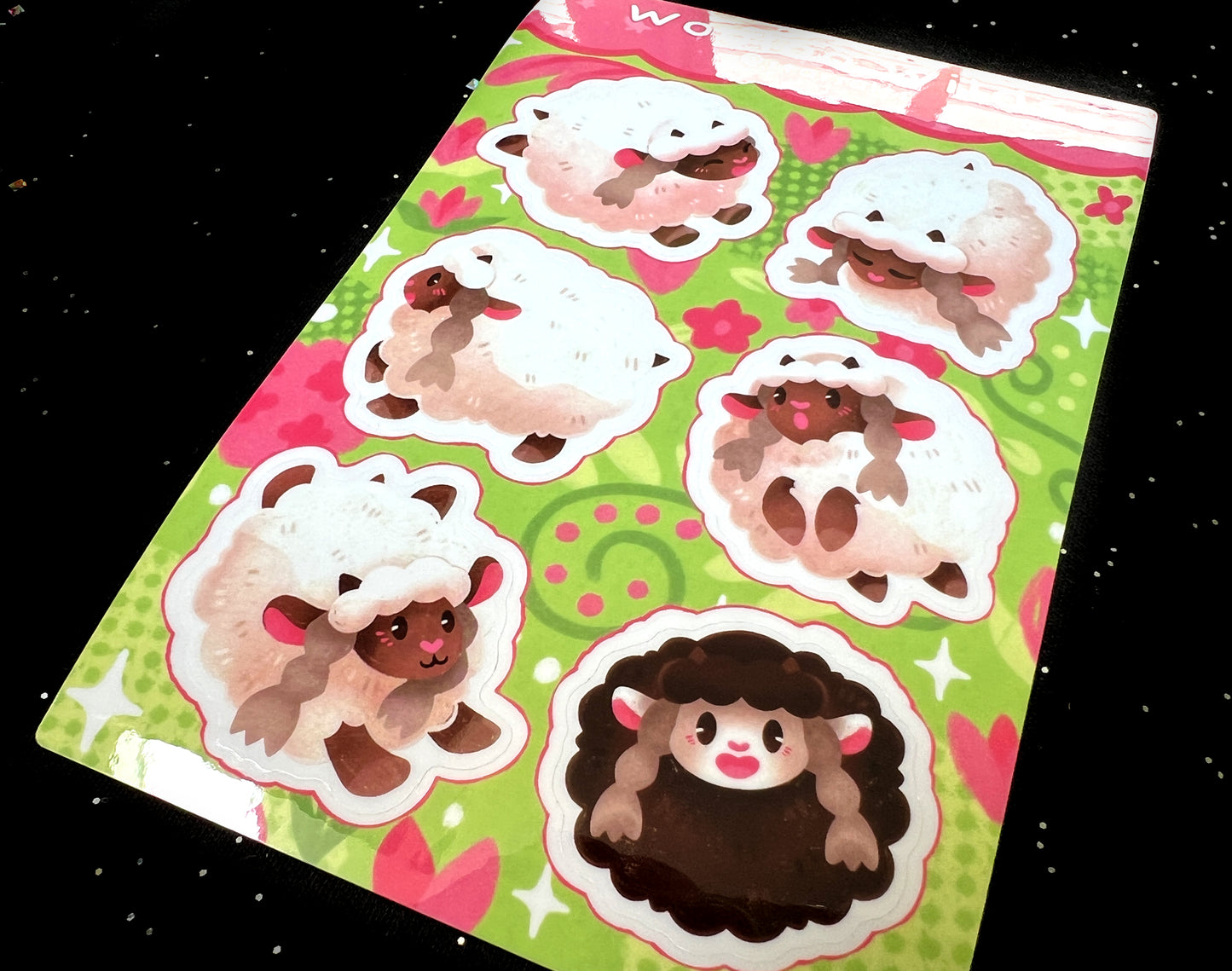Wooloo Sticker Sheet