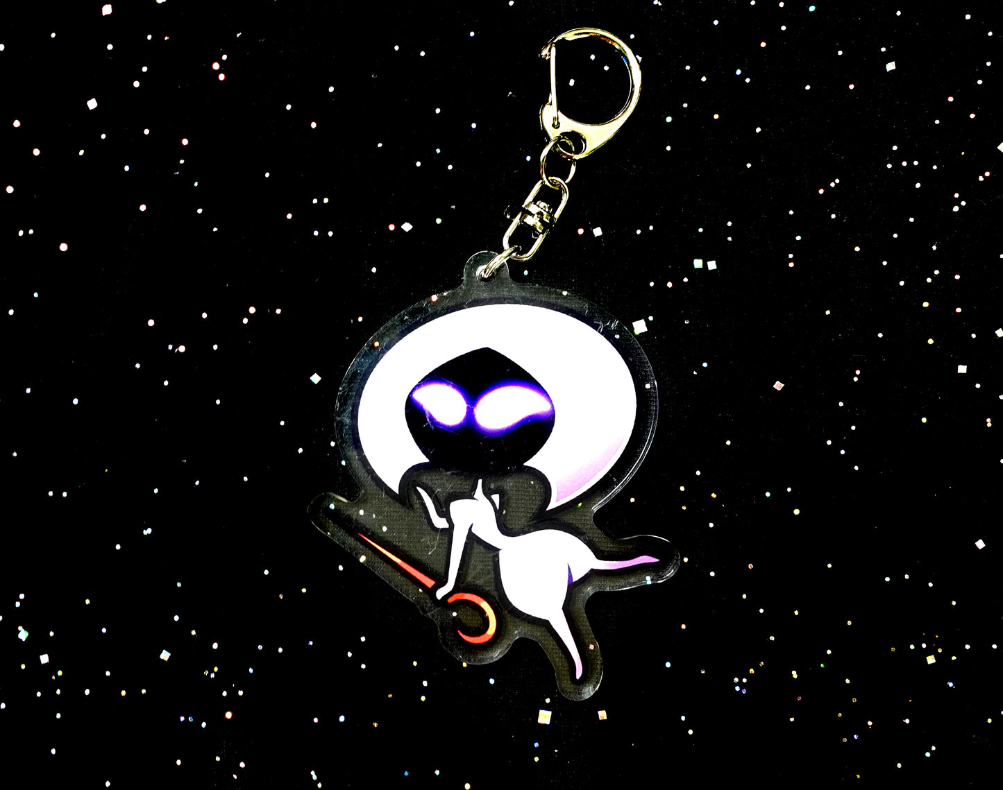 Lace 2.5" Acrylic Charm