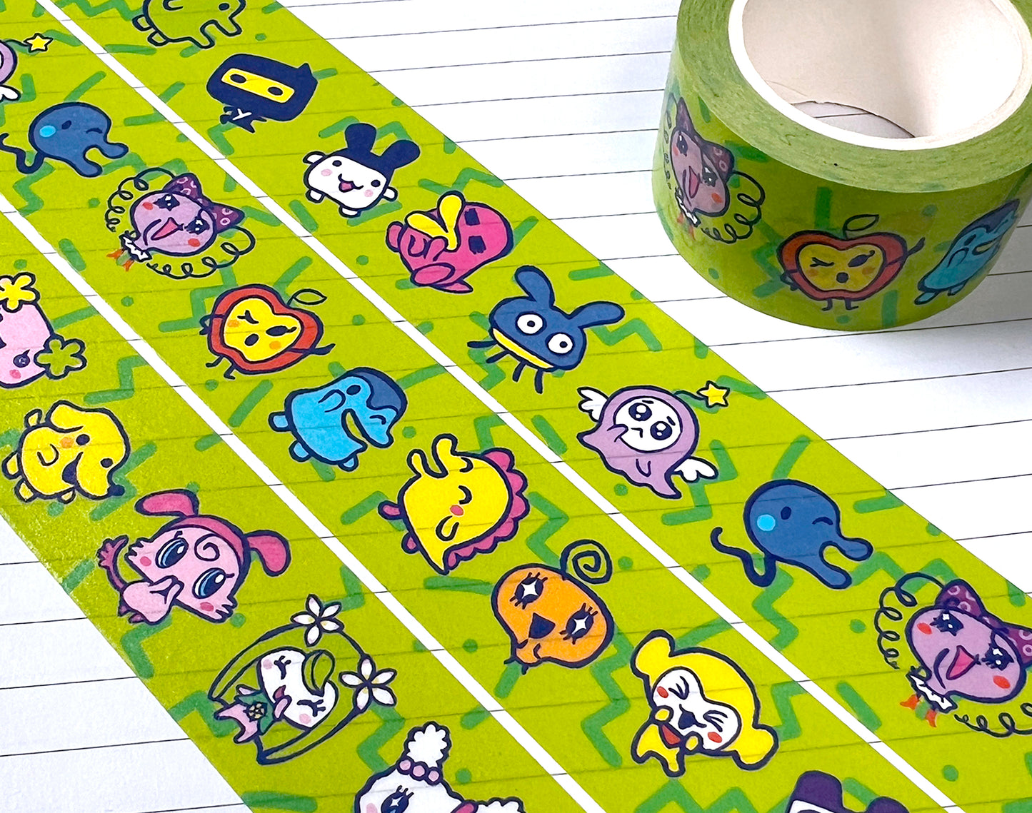 Tamagotchi TIme Washi Tape