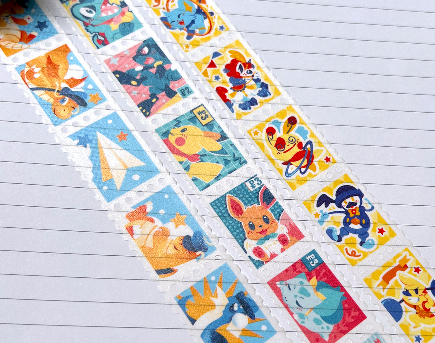 Dragonite Delivery Stamp Washi Tape