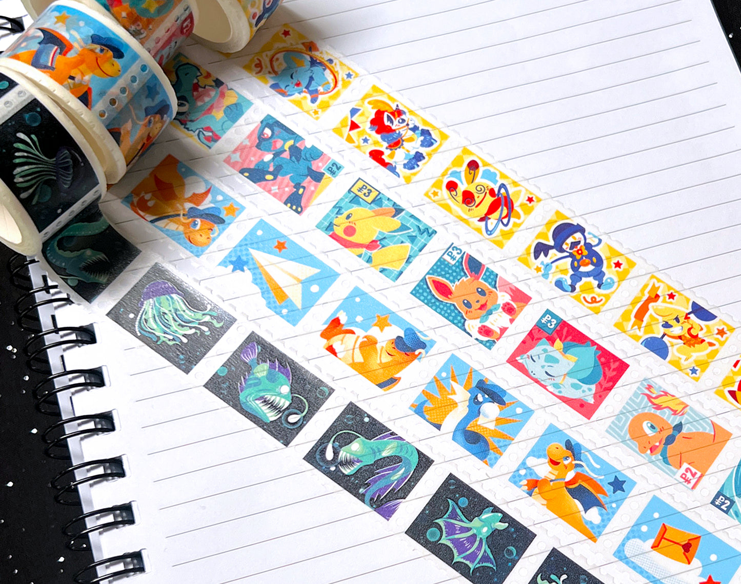 Dragonite Delivery Stamp Washi Tape
