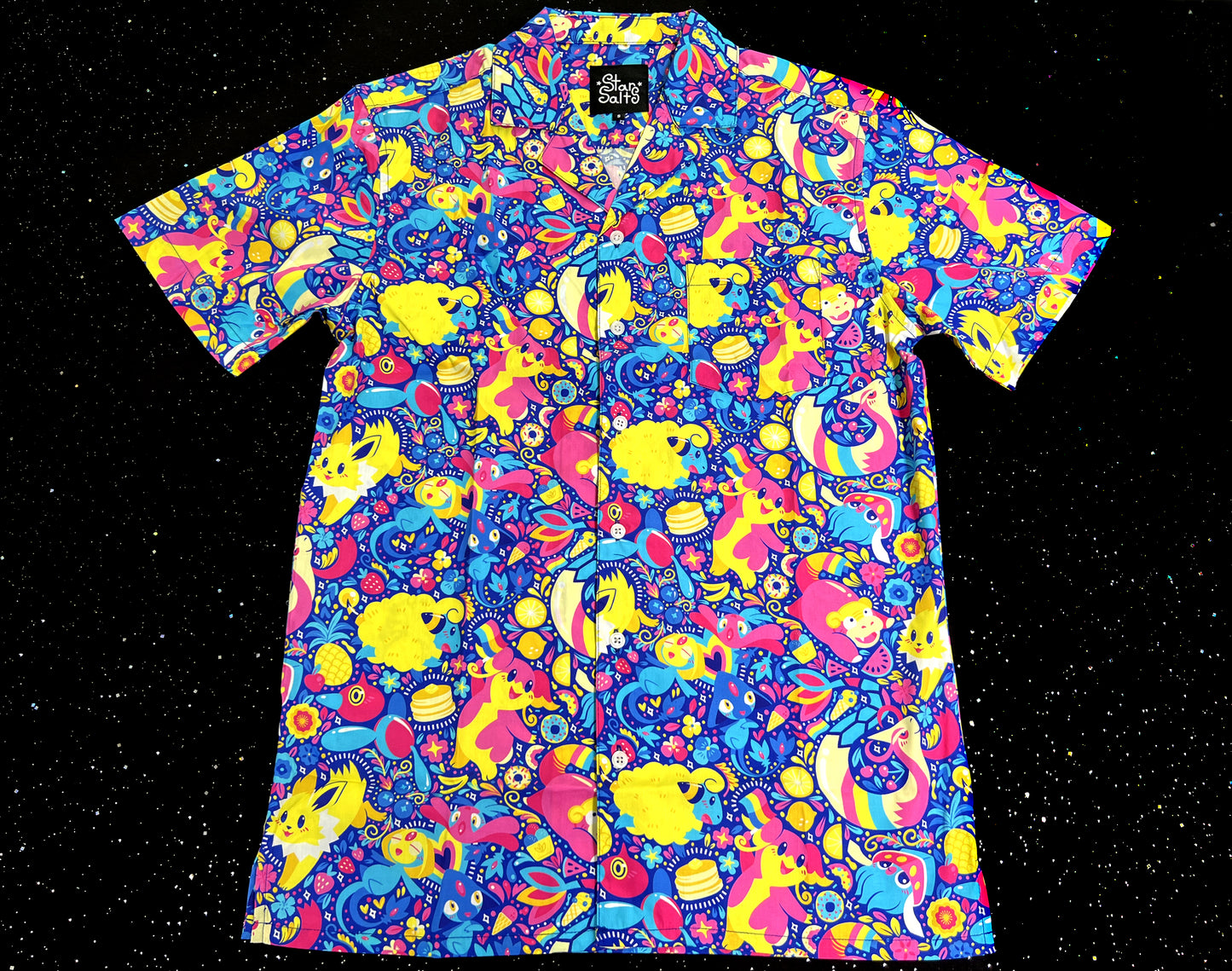 Pansexual Pride Button Up Shirt