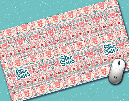 Cross Stich Chansey Jumbo Desk Mat