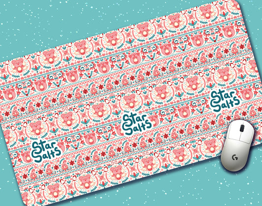 Cross Stich Chansey Jumbo Desk Mat