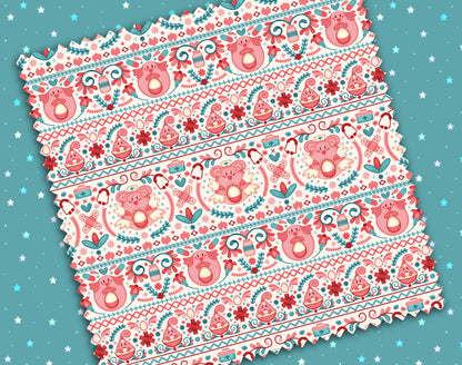 Cross Stich Chansey Microfiber Cloth