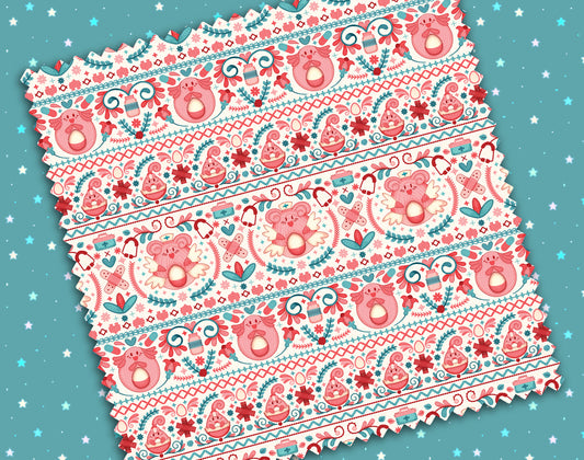 Cross Stich Chansey Microfiber Cloth