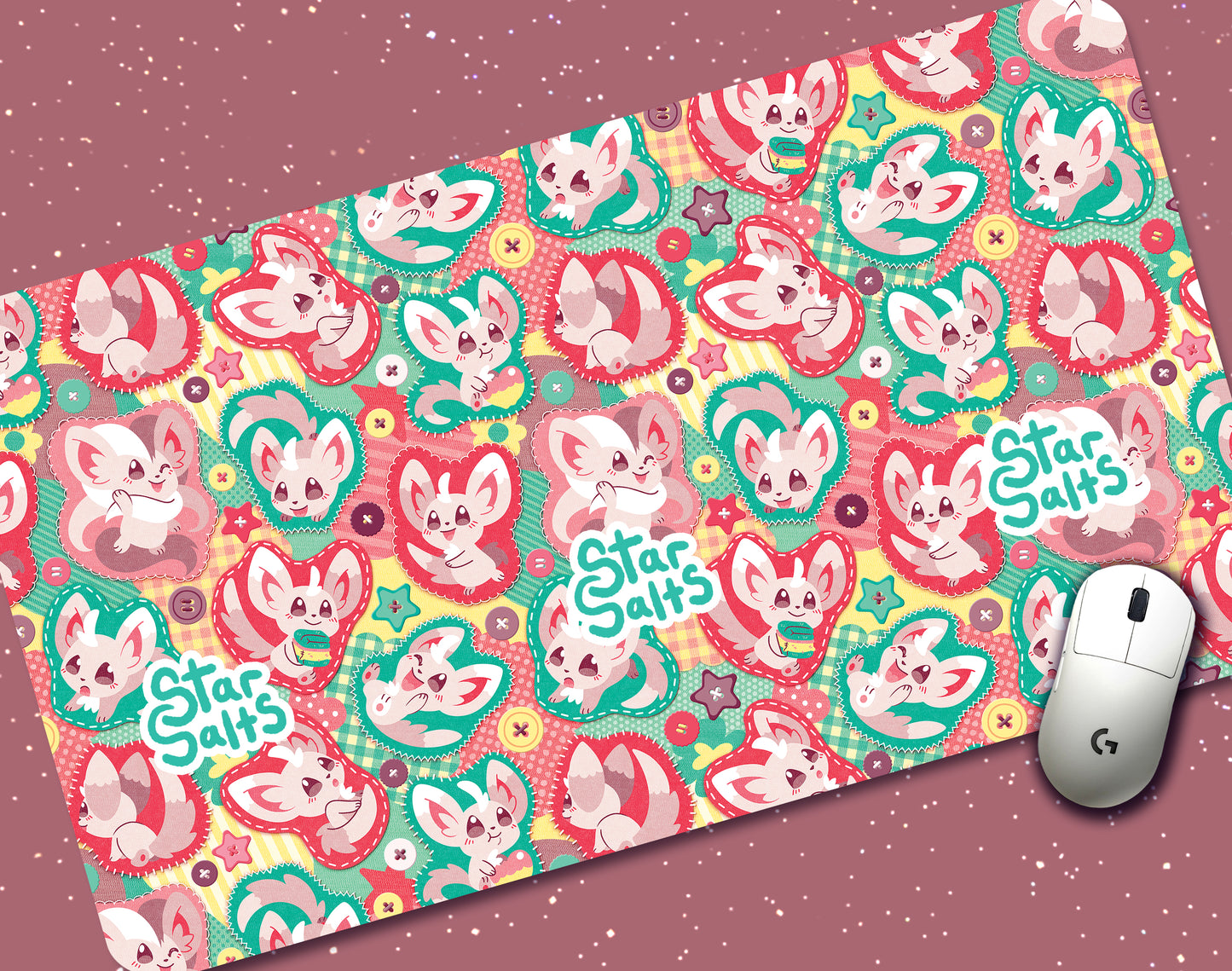 Crafty Cinccino Jumbo Desk Mat