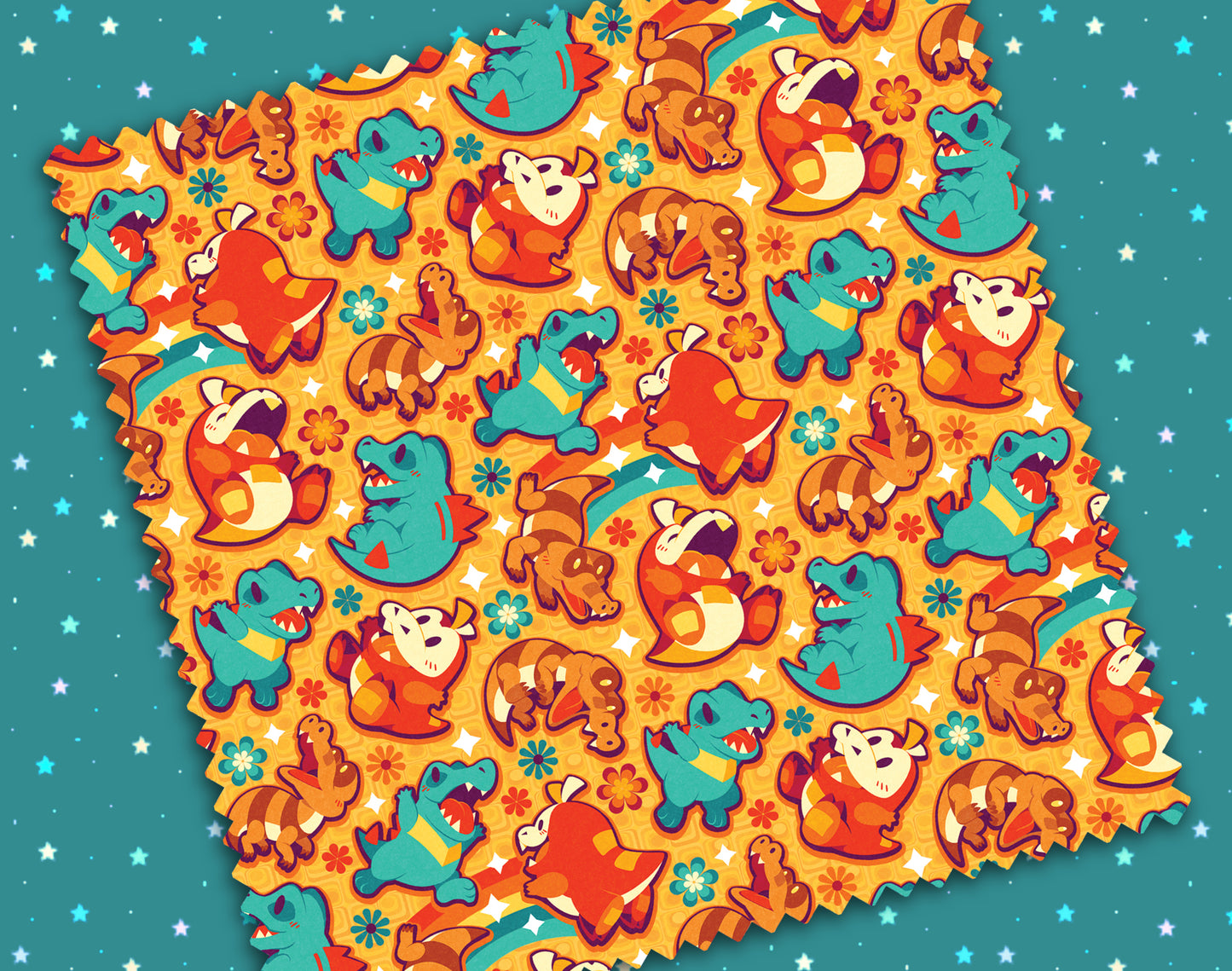 Crocodile Rock Microfiber Cloth