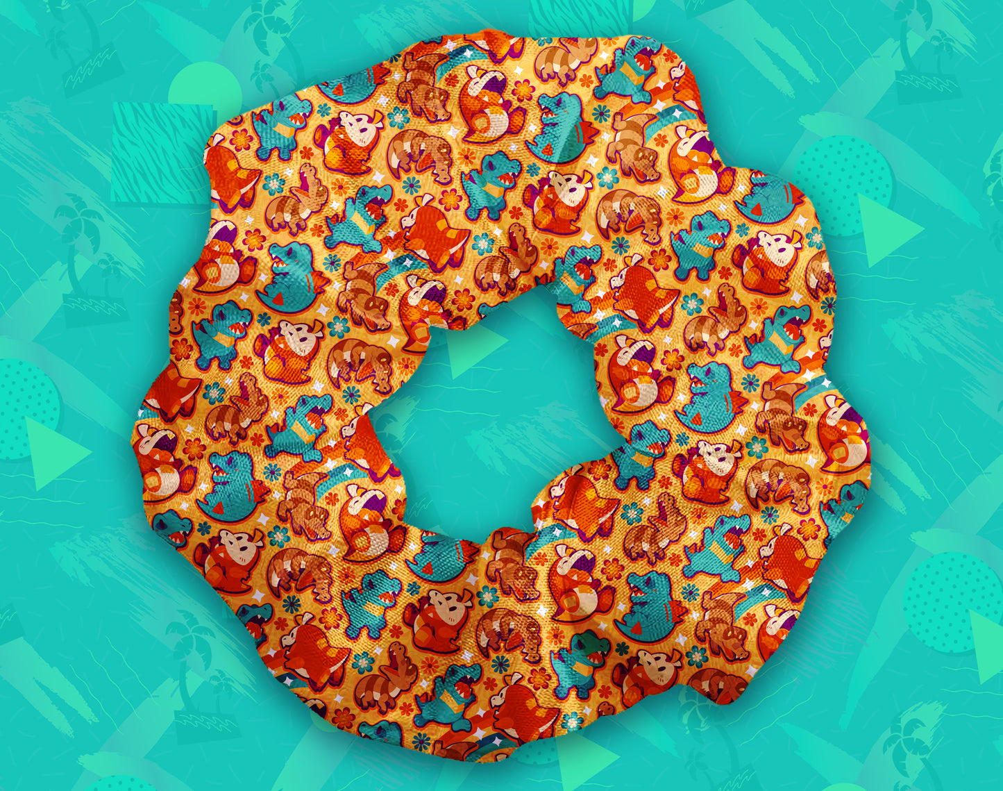 Crocodile Rock Scrunchie