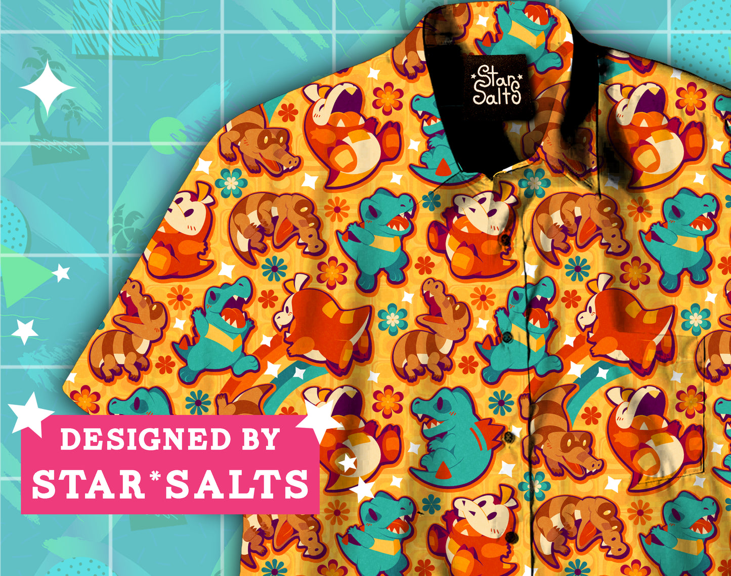Crocodile Rock Button Up Shirt