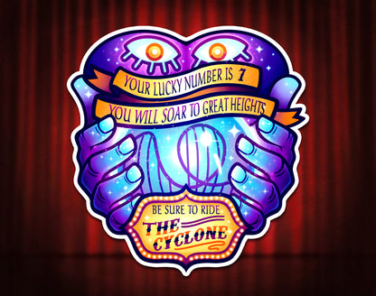 Ride the Cyclone Sticker