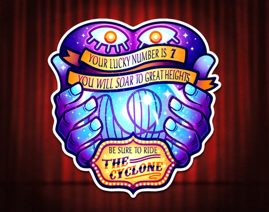 Ride the Cyclone Sticker