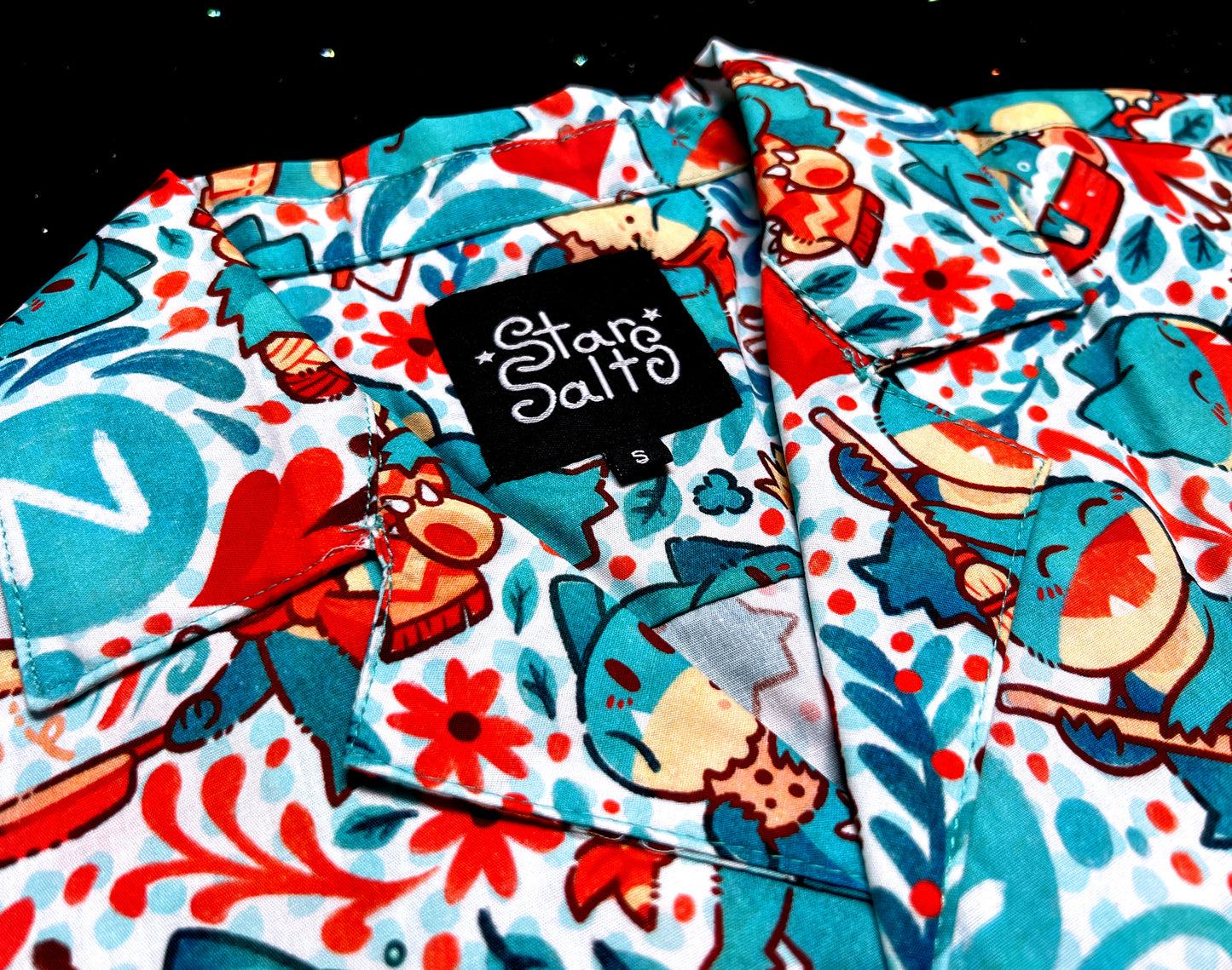 Many Munchlax Button Up Shirt