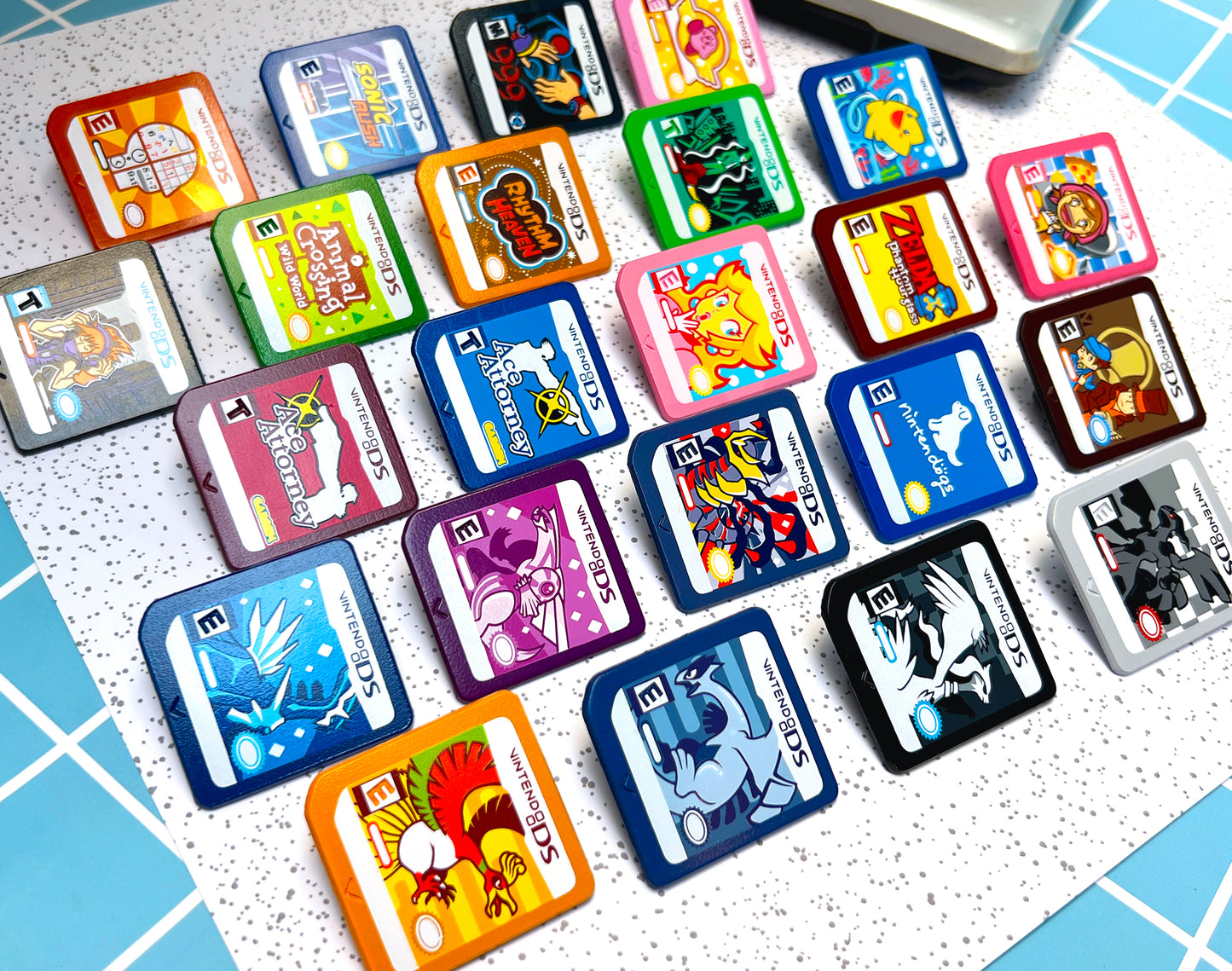 Full Set of DS Dyed Enamel Pins