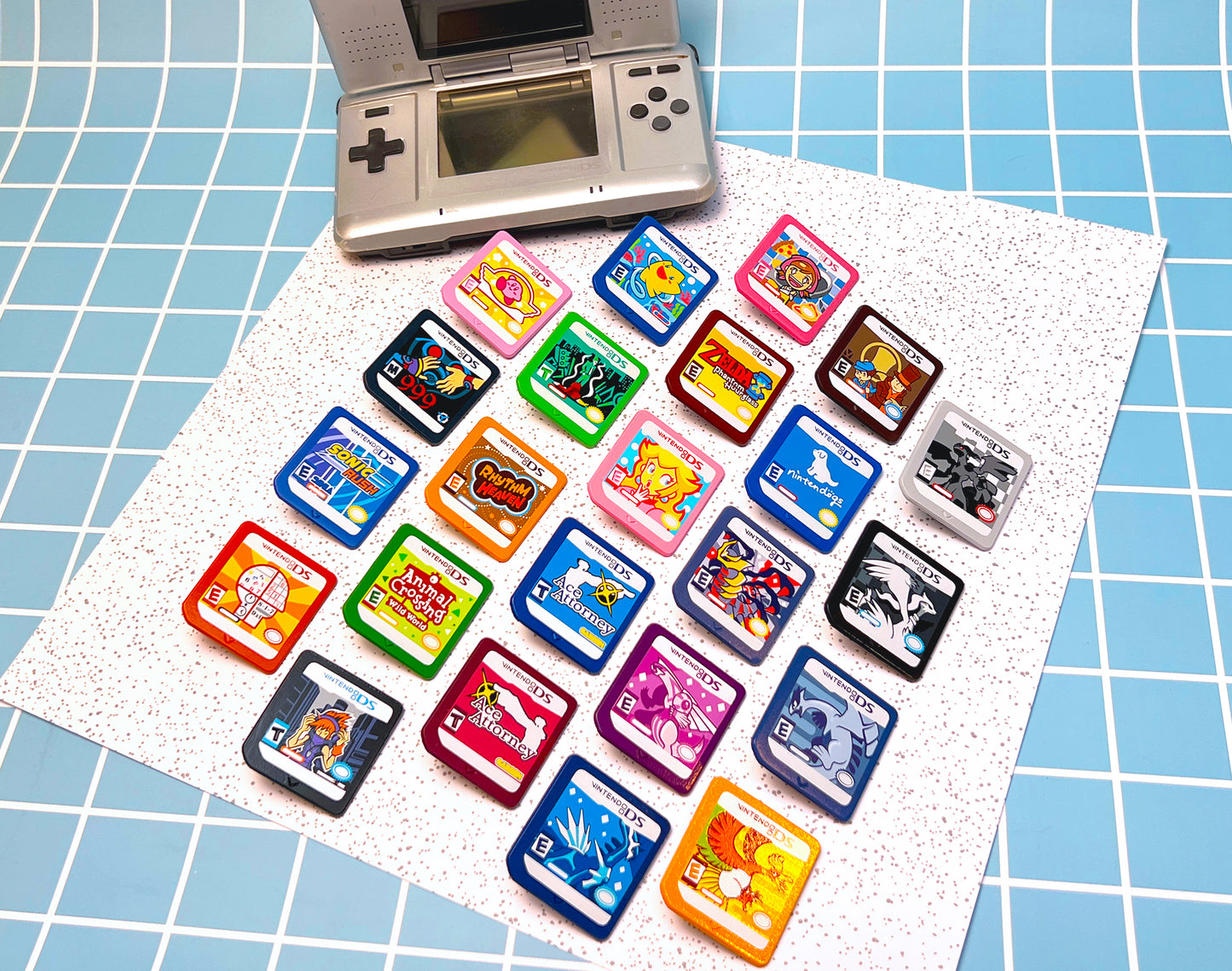 Full Set of DS Dyed Enamel Pins