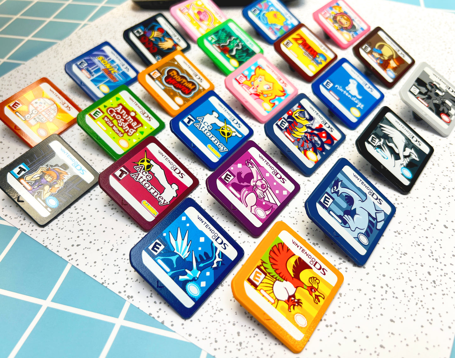 Full Set of DS Dyed Enamel Pins