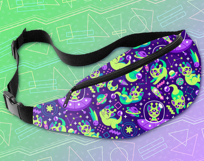 Alien Cat Fanny Pack