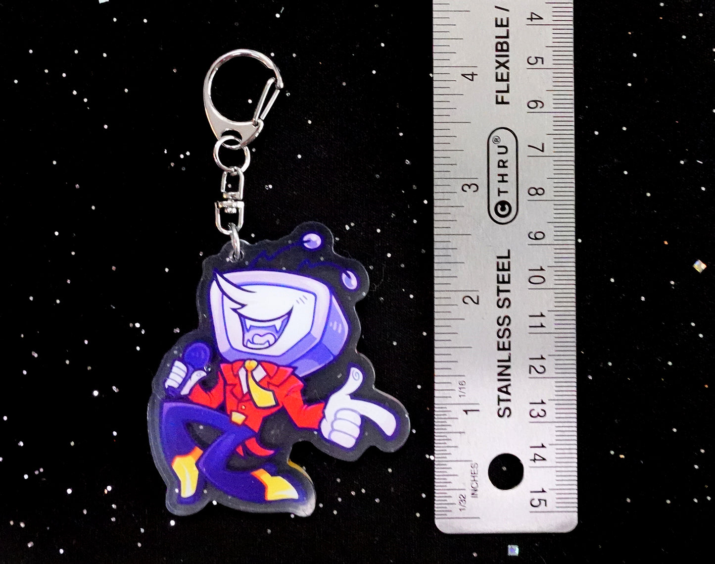 Tenna 2.5" Acrylic Charm