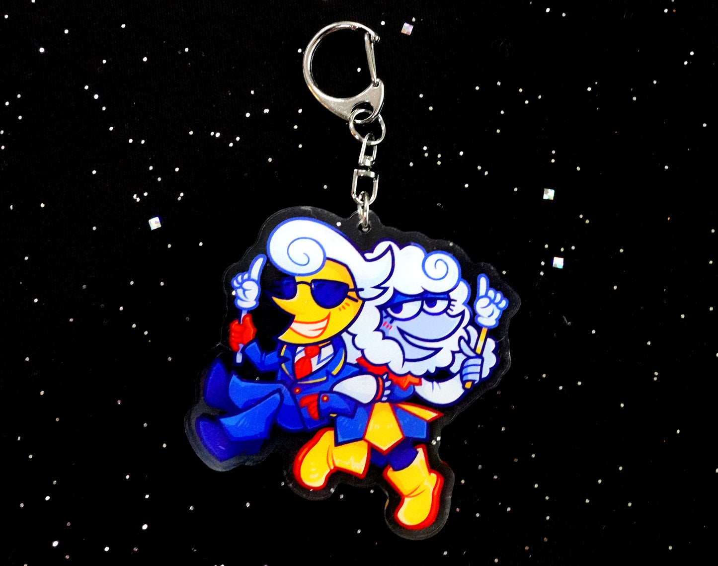 Lanino & Elnina 2.5" Acrylic Charm