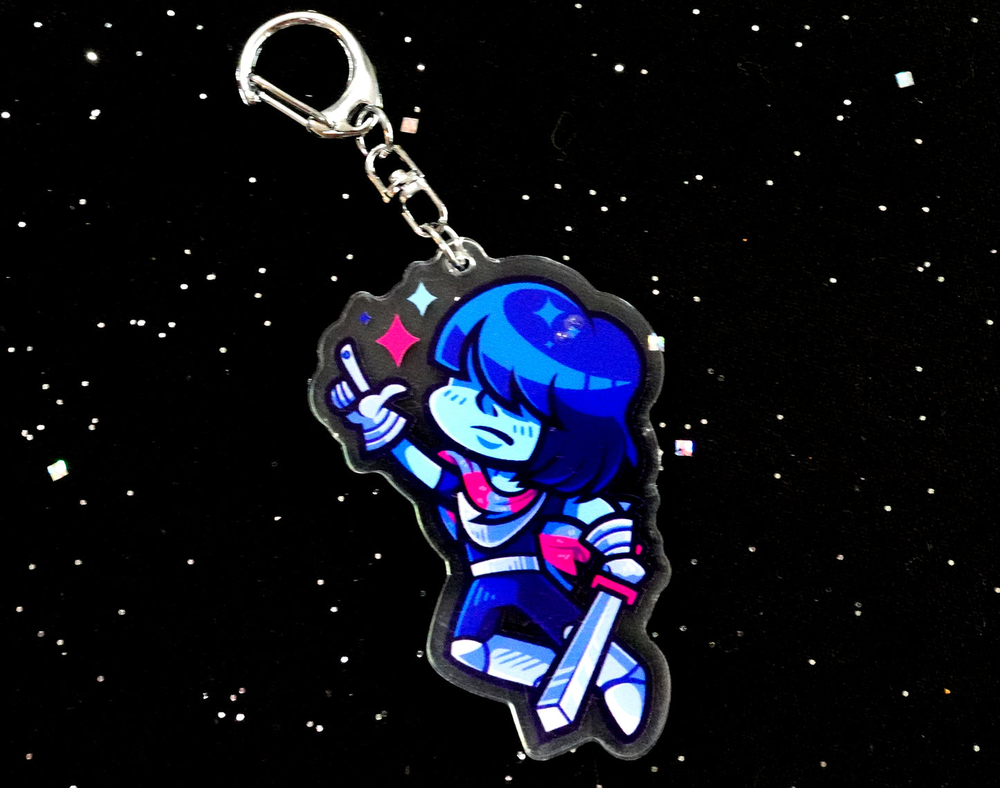 Kris 2.5" Acrylic Charm