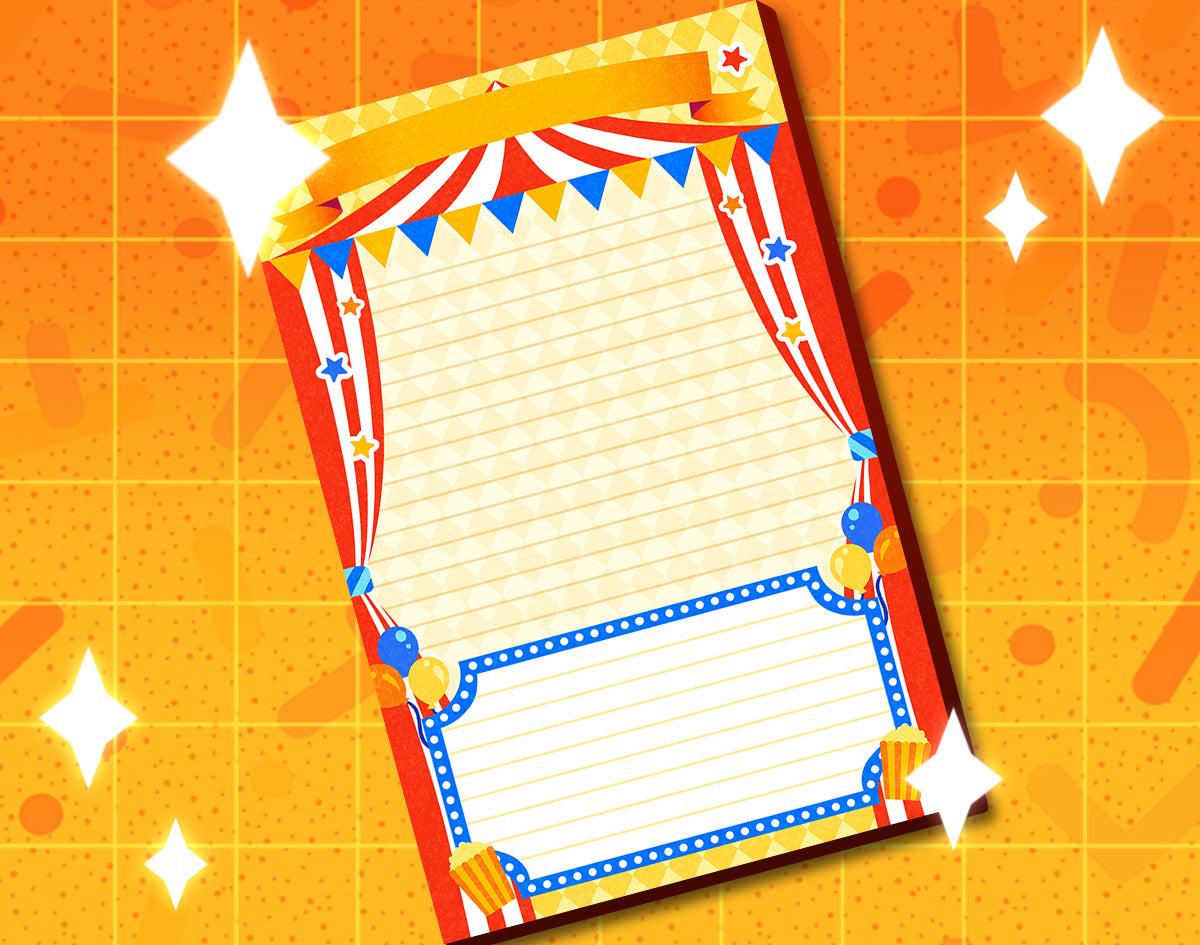 Big Top Planner Pad