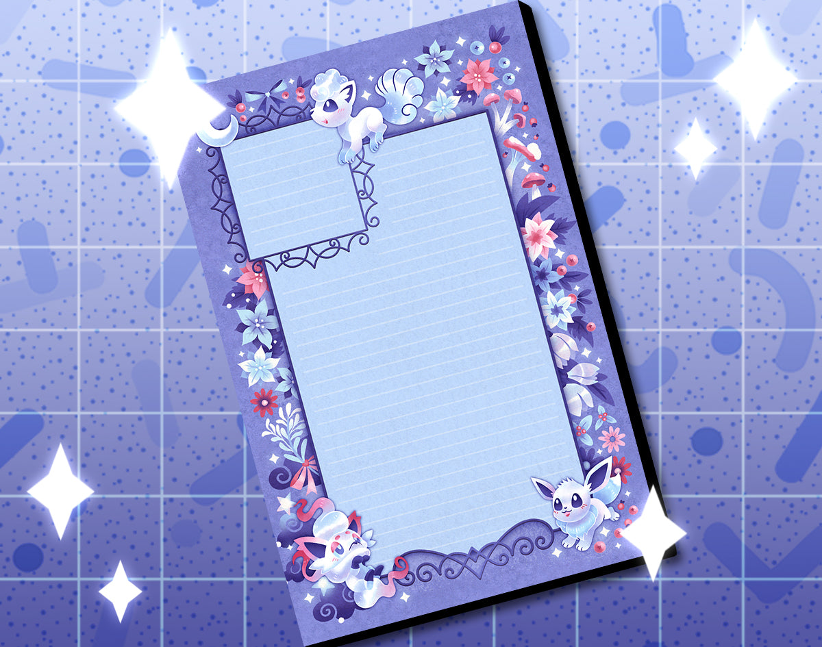 Frosty Foxes Planner Pad