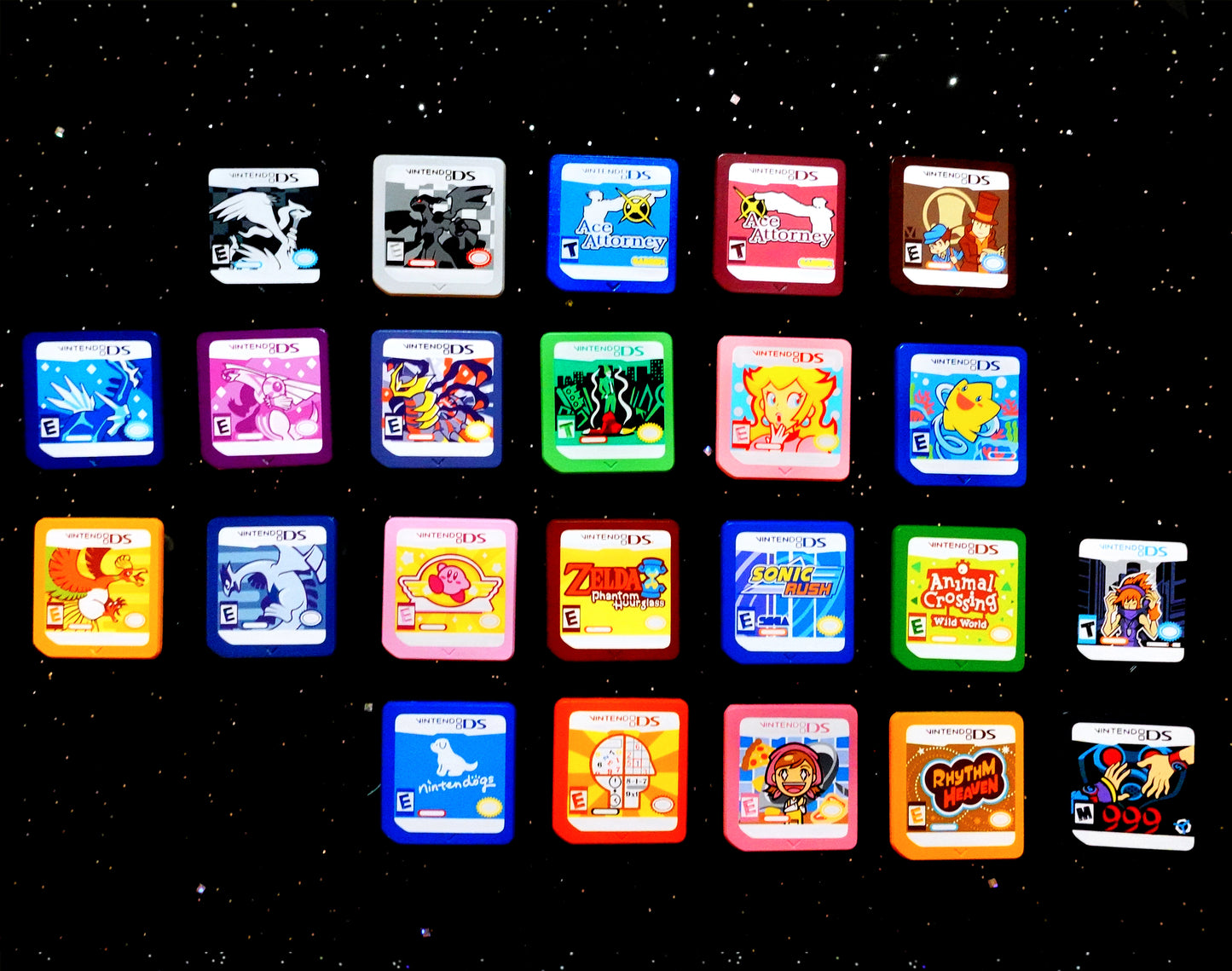 Brain Age DS Dyed Enamel Pin