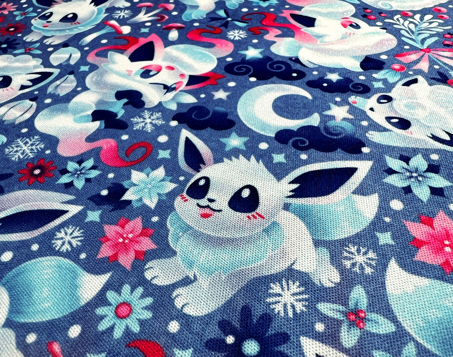 Frosty Foxes Jumbo Desk Mat